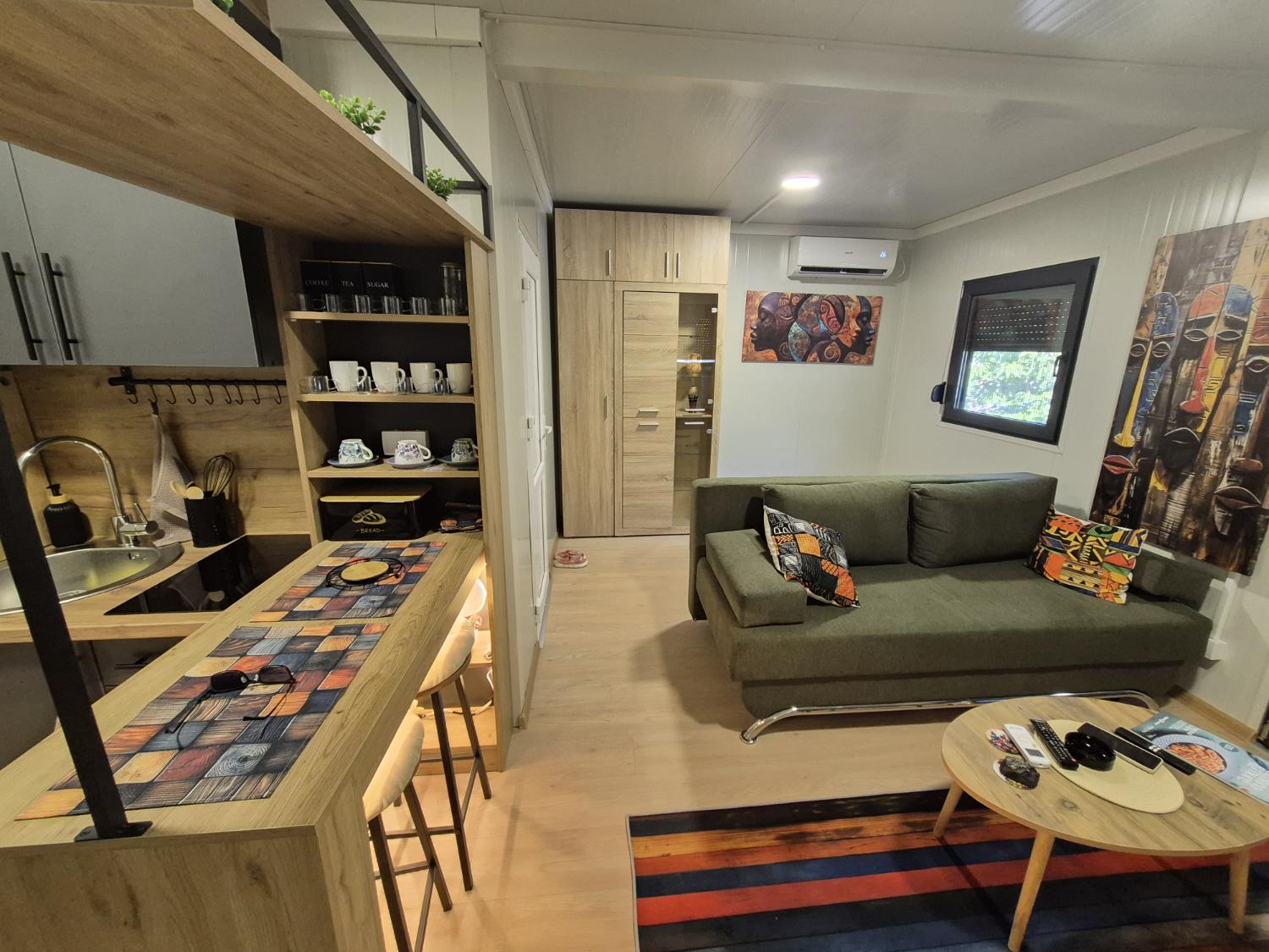 Interior of Taša Cubes Drina